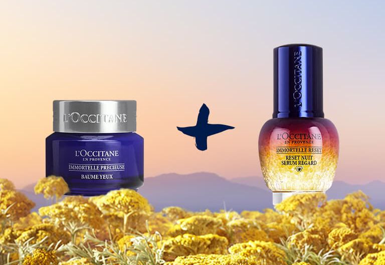 With Immortelle Precious Eye Balm