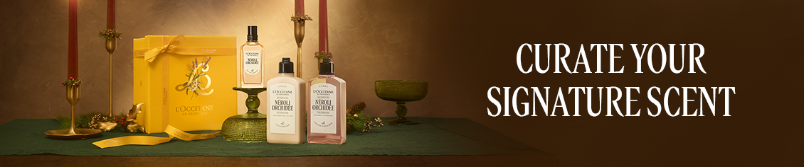 Rose Fragrance collection with perfume, shower gel and body lotion. Curate your signature scent with a free gel when you purchase any fragrance and lotion.