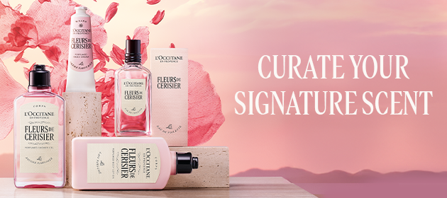 Rose Fragrance collection with perfume, shower gel and body lotion. Curate your signature scent with a free gel when you purchase any fragrance and lotion.