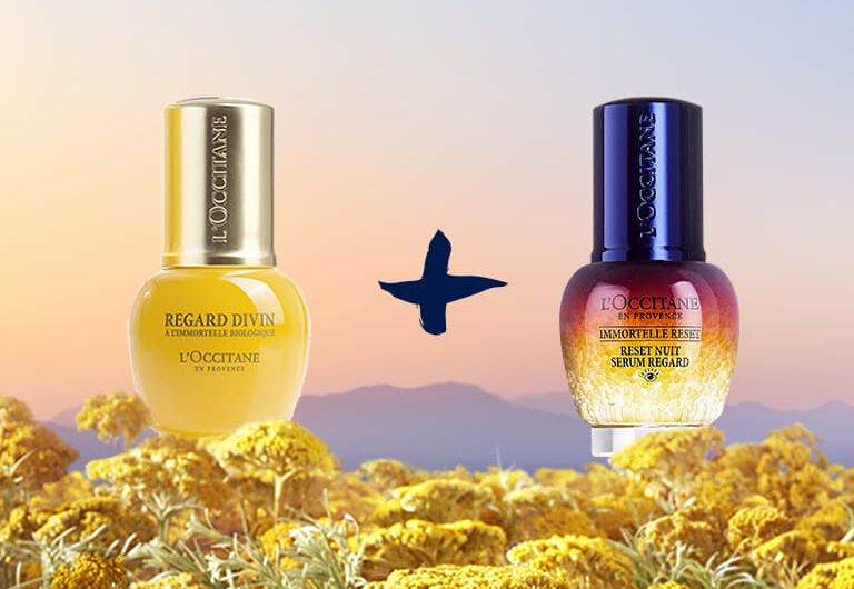 With Immortelle Divine Eyes