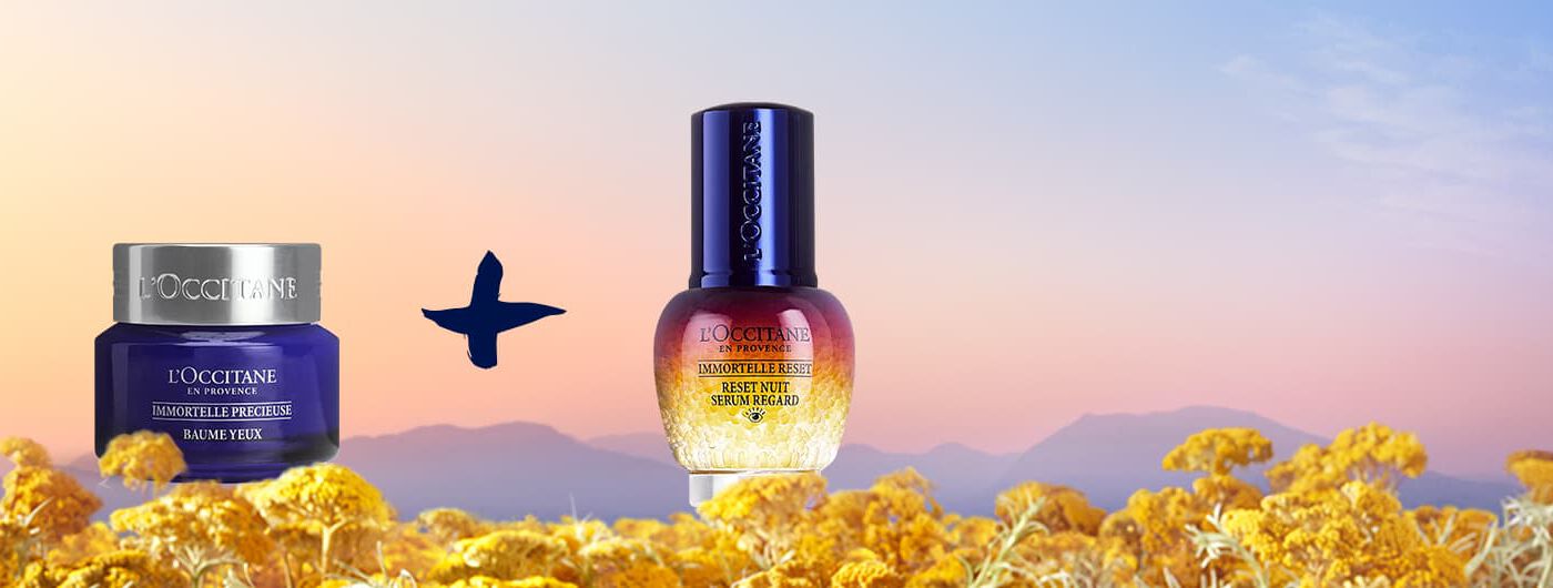 With Immortelle Precious Eye Balm