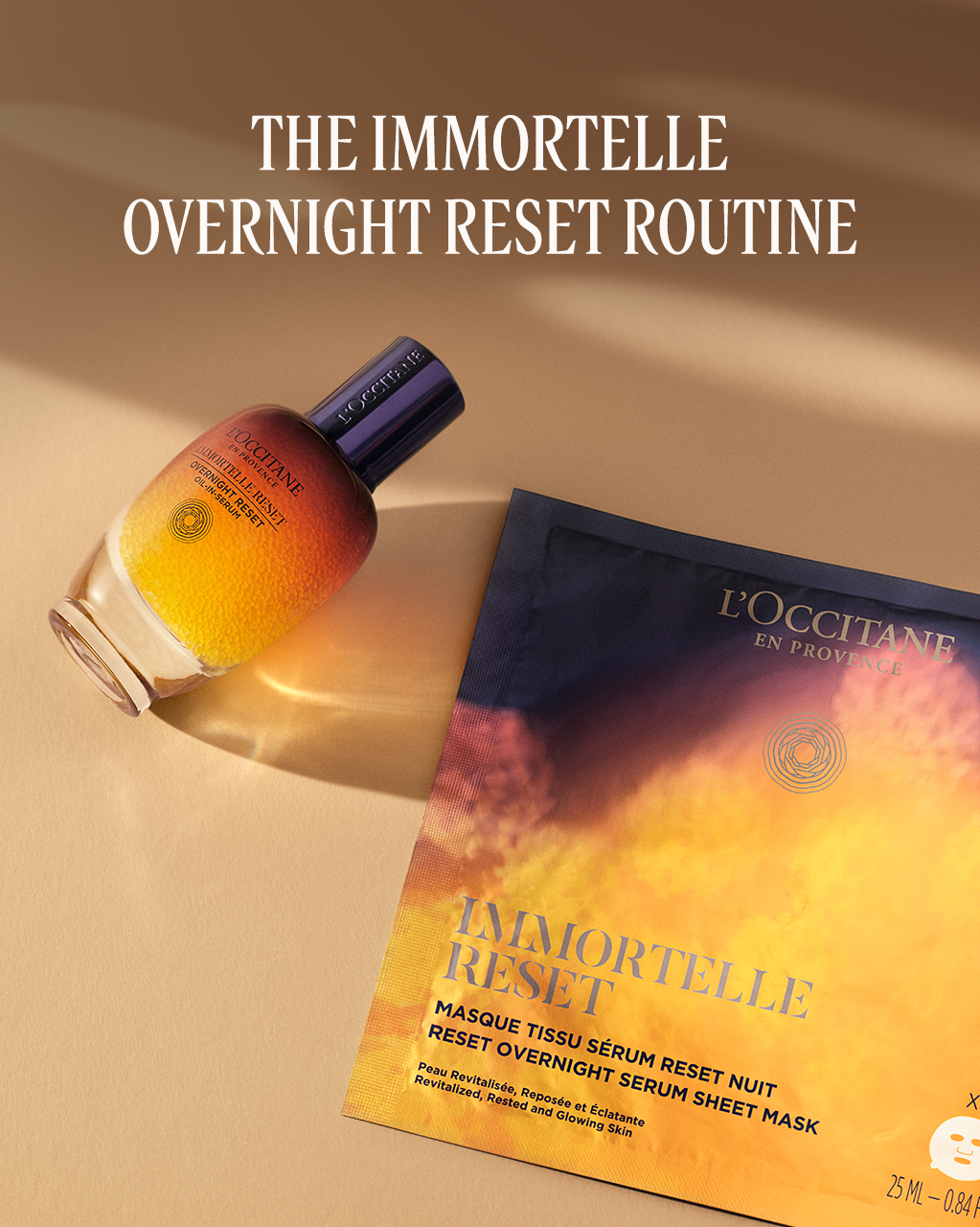 Immortelle Overnight Reset Serum Mask