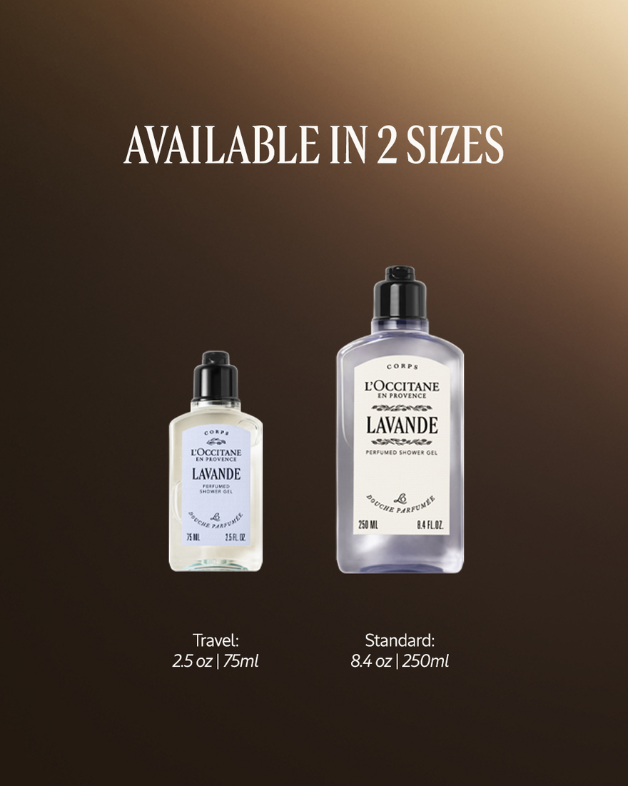 view 6/8 of Lavande (Lavender) Perfumed Shower Gel, , CARECT