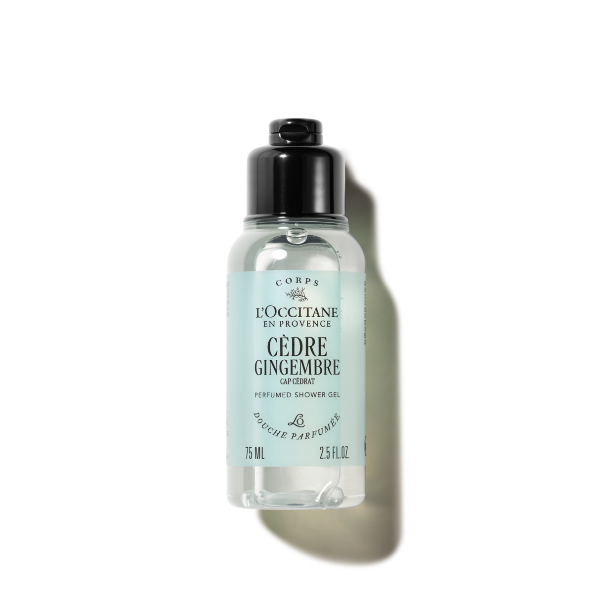 Cèdre Gingembre Perfumed Shower Gel 2.5 fl. oz | L'Occitane en