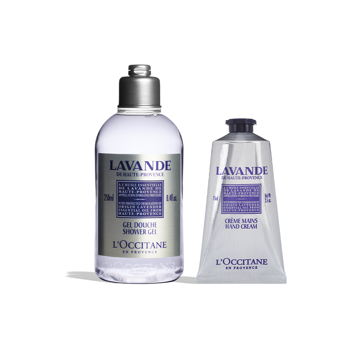 L'OccitaneFLEURSdeCERISIERTHEBLANC50mL２本 Lavender Cleanse + Soften Duo | L'Occitane en Provence