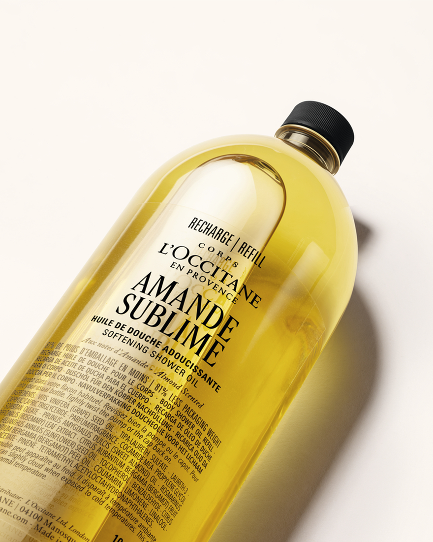 view 8/9 of Almond Shower Oil Refill, , USRECT