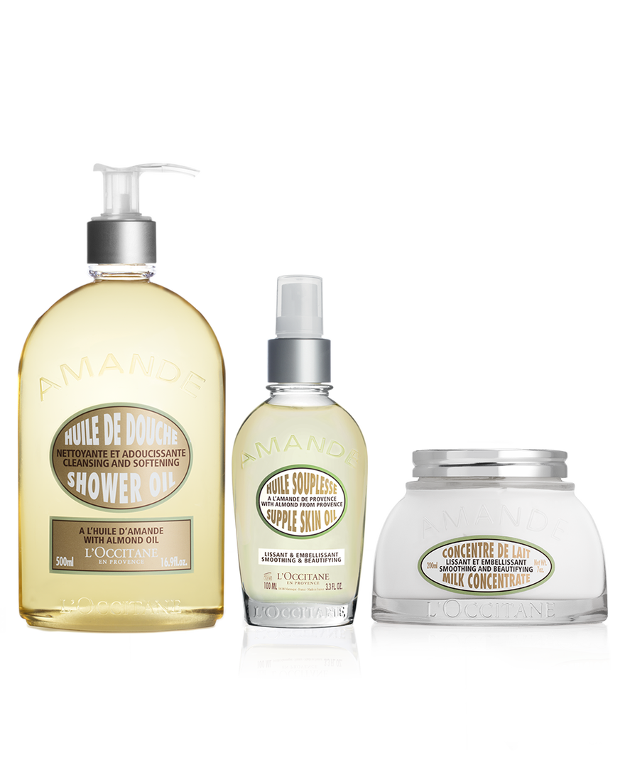 Almond Body Care Trio