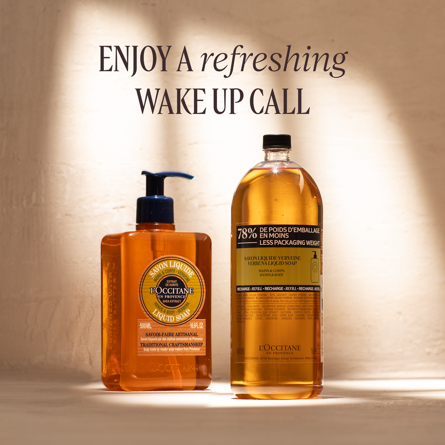 view 6/6 of Shea Verbena Liquid Soap + Refill Duo, , CARECT