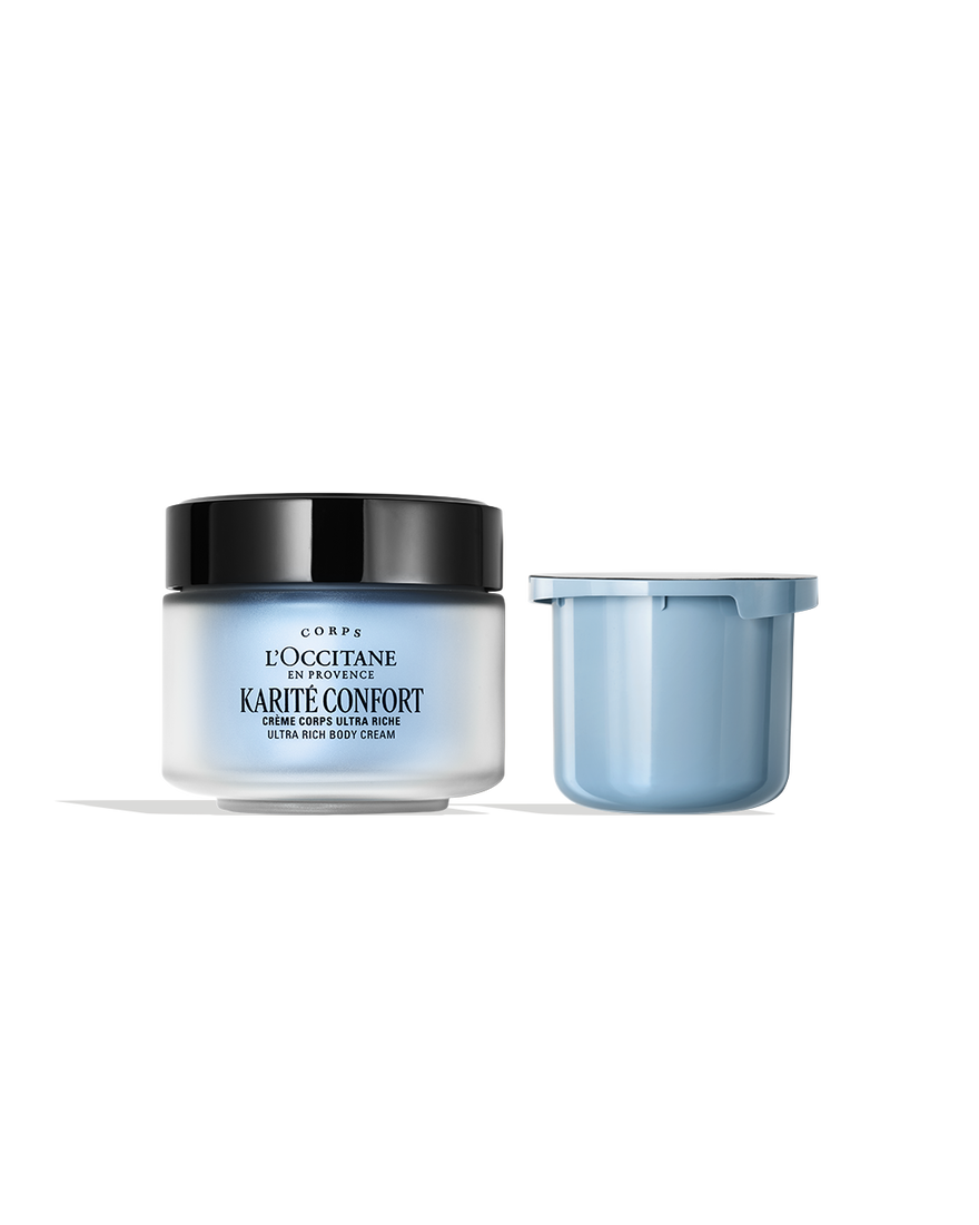 Karité (Shea) Confort Ultra Rich Body Cream + Refill Duo | L