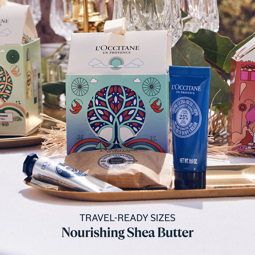 view 2/7 of L'OCCITANE Shea Holiday Ornament Gift Set for Comforted & Nourished Skin, , USRECT