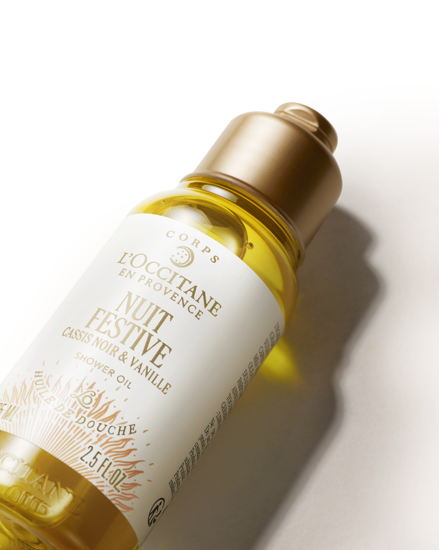 view 2/2 of Nuit Festive shower oil, , RECT