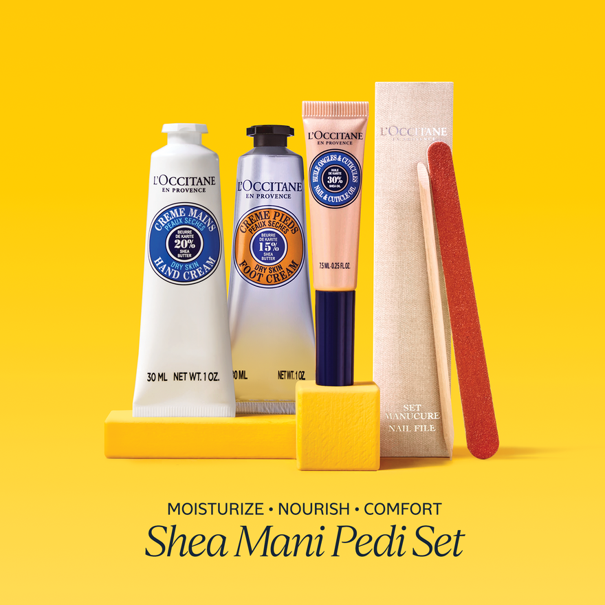 view 2/7 of L'OCCITANE Shea Mani Pedi Set, , CARECT
