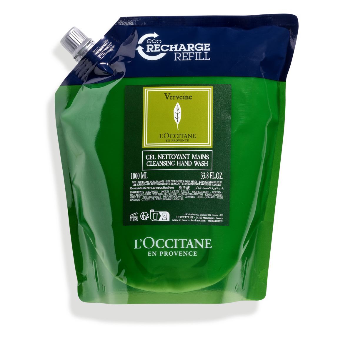 Verbena Liquid Soap Refill | L'Occitane en Provence