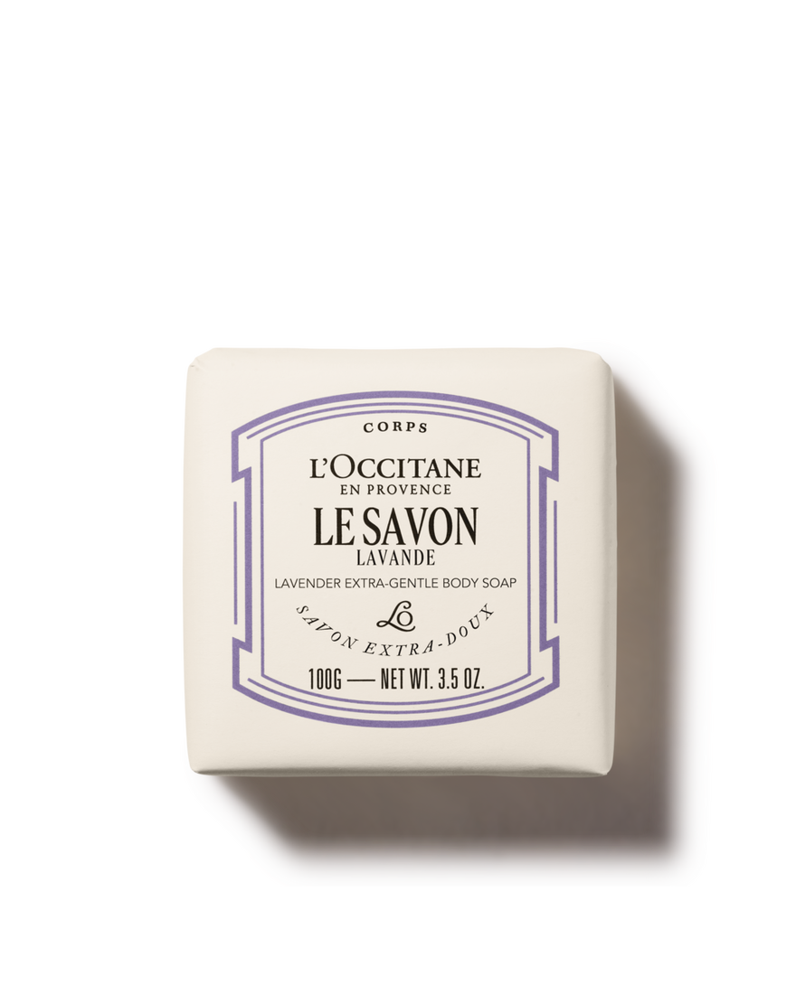 Le Savon Shea Lavender Extra-Gentle Body Soap 3.5 NET WT. OZ. | L