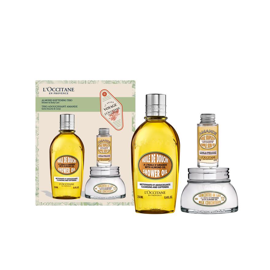 view 1/7 of L'OCCITANE Almond Softening Trio, , USRECT