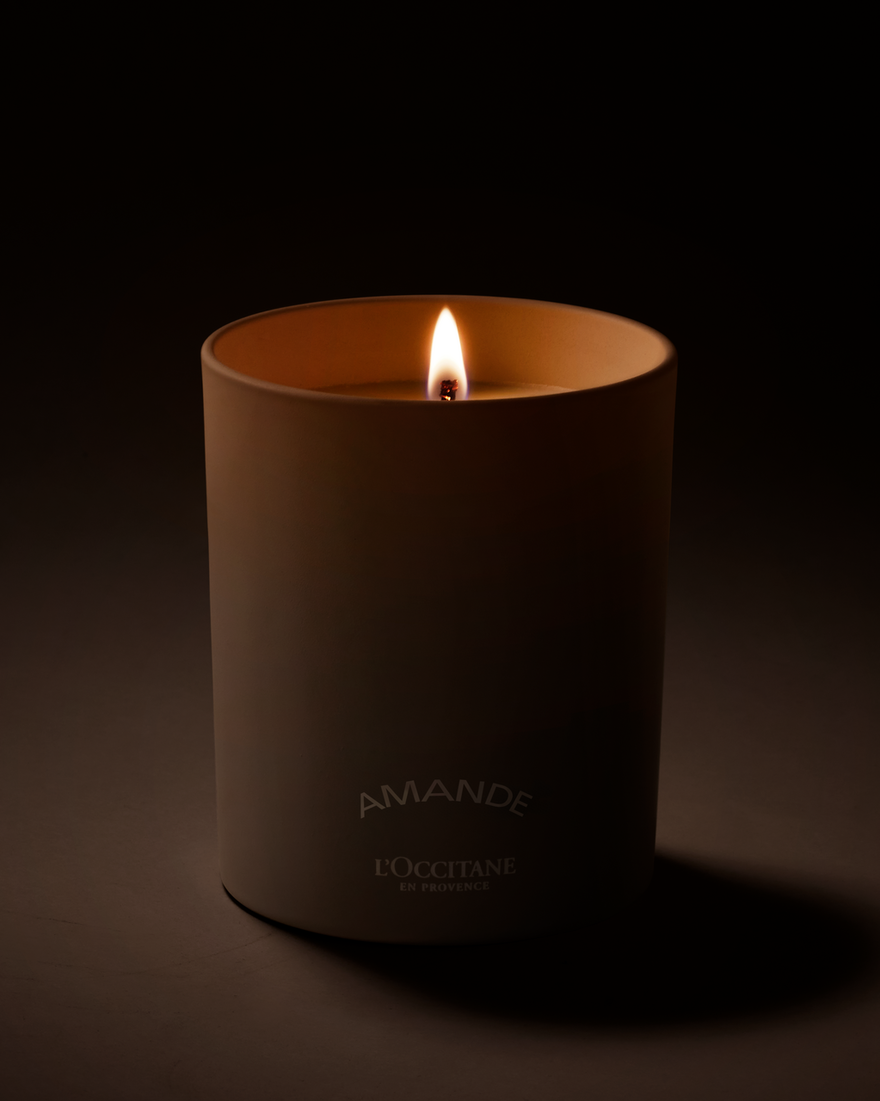 view 2/3 of Amande Scented Candle, , USRECT