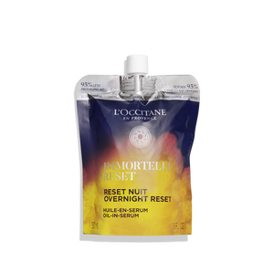 Huile-en-sérum de réinitialisation nocturne Immortelle (recharge), , CARECT
