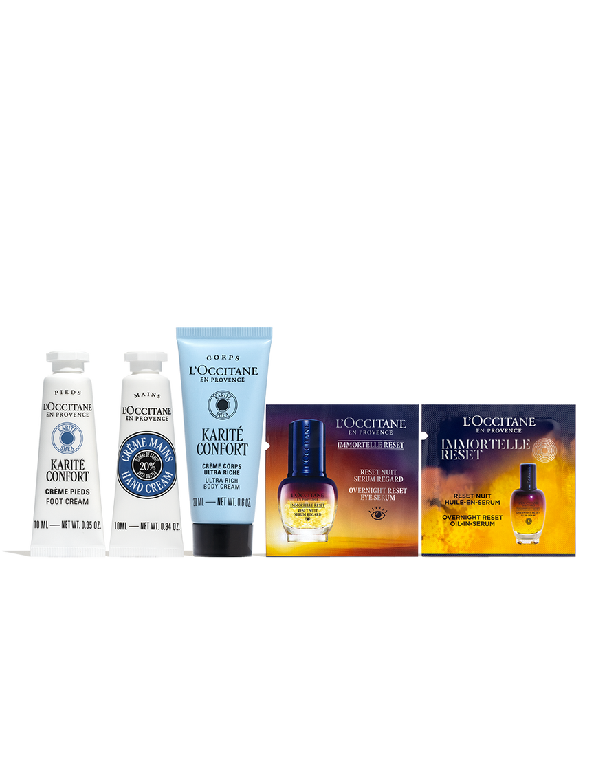 L'OCCITANE　クレア L'Occitane Shea Skincare Sample Set | Luxurious Natural Beauty