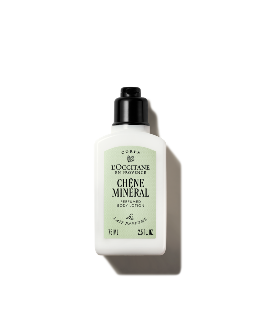 Ch&ecirc;ne Min&eacute;ral Perfumed Body Lotion 75 ml | L&rsquo;Occitane en Provence