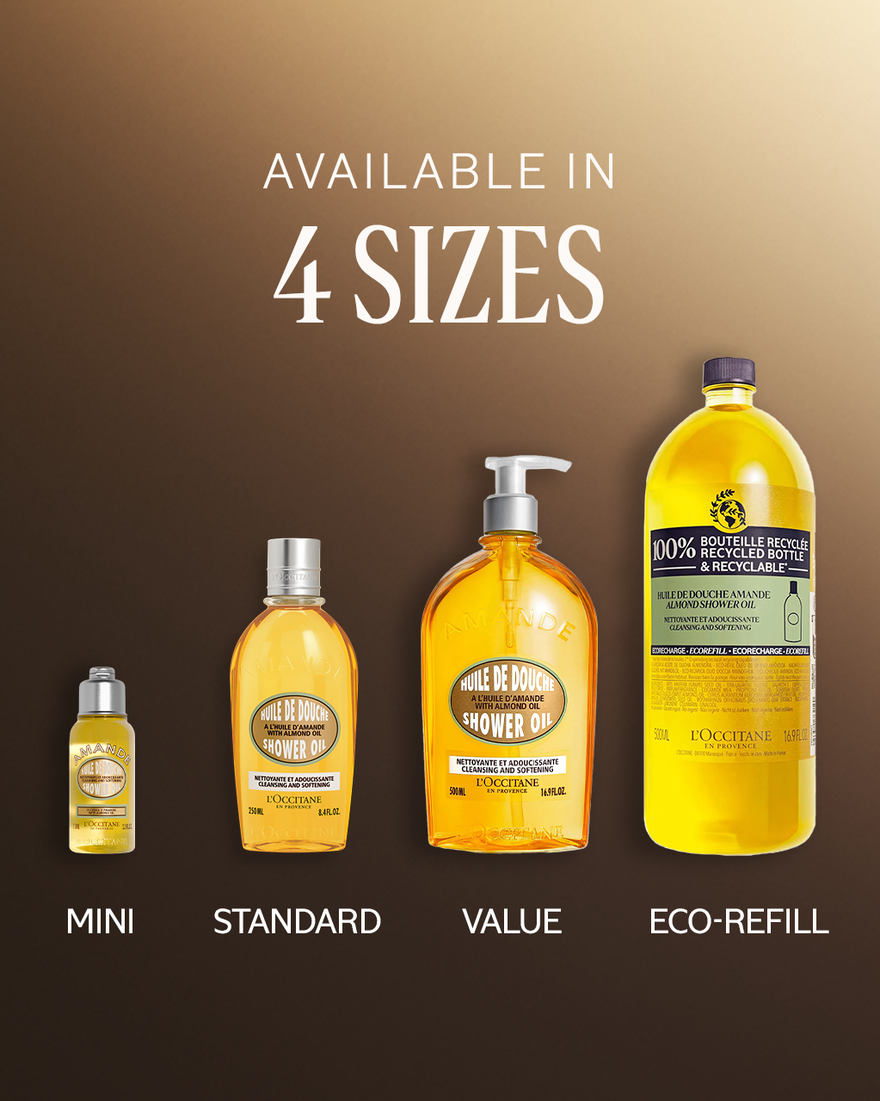 view 10/10 of Almond Shower Oil, , USRECT