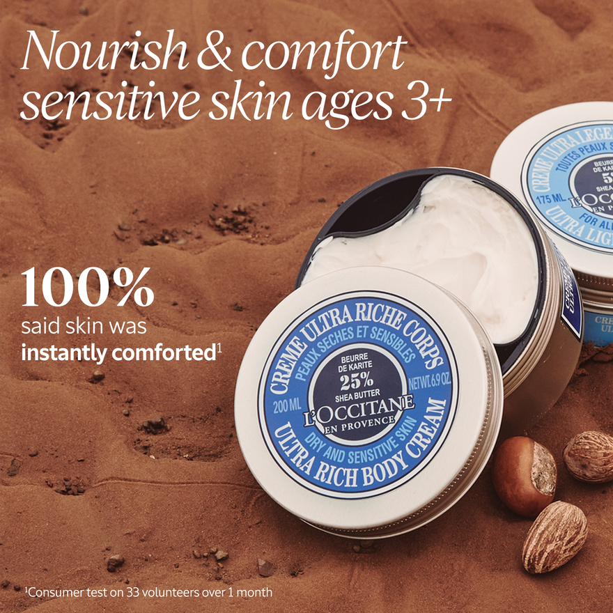 view 6/6 of L'OCCITANE Nourishing Body & Hand Care Trio Holiday Gift Set, , USRECT