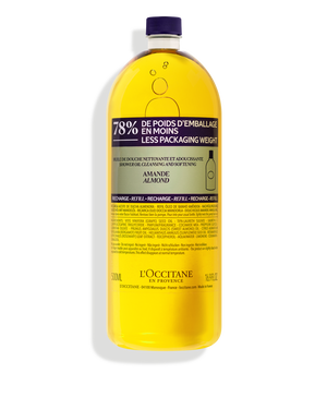 Almond Shower Oil Refill, , USRECT