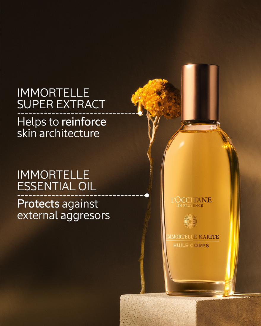 Immortelle Shea Body Oil – Body Care | L'Occitane en Provence