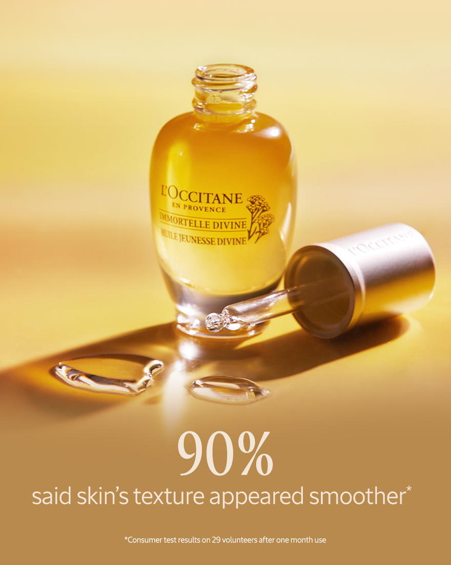 美容液 L'Occitane Immortelle Divine Youth Oil Immortelle Anti-Aging Face Oil 30 ml | L'Occitane en Provence
