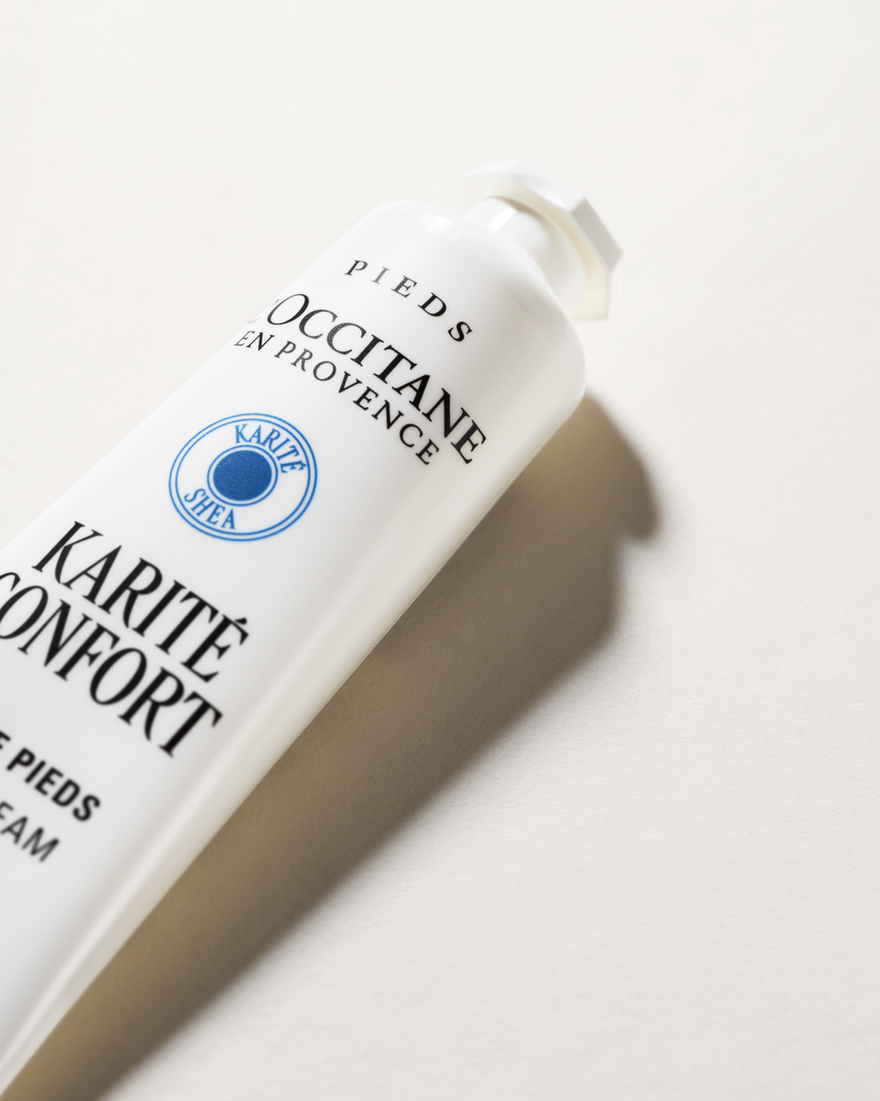 view 7/8 of Karit&eacute; Confort Foot Cream, , CARECT