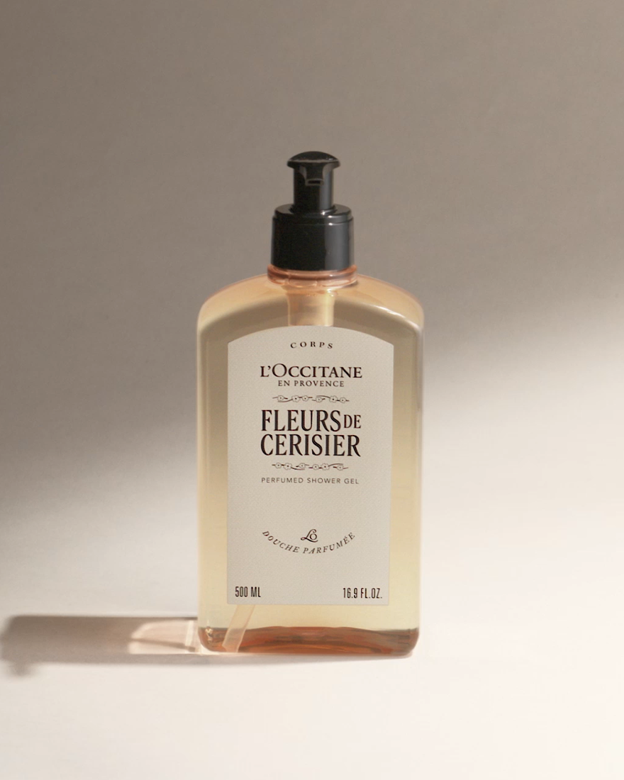 view 5/6 of Fleurs de Cerisier (Formerly Cherry Blossom) Perfumed Shower Gel Refill, , CARECT
