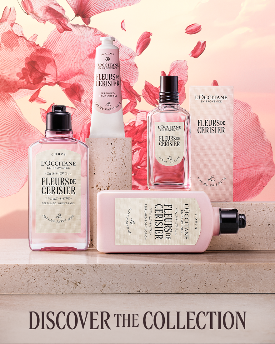 L'OccitaneFLEURSdeCERISIERTHEBLANC50mL２本 Fleurs de Cerisier Perfumed Shower Gel 16.9 fl. oz | L'Occitane en