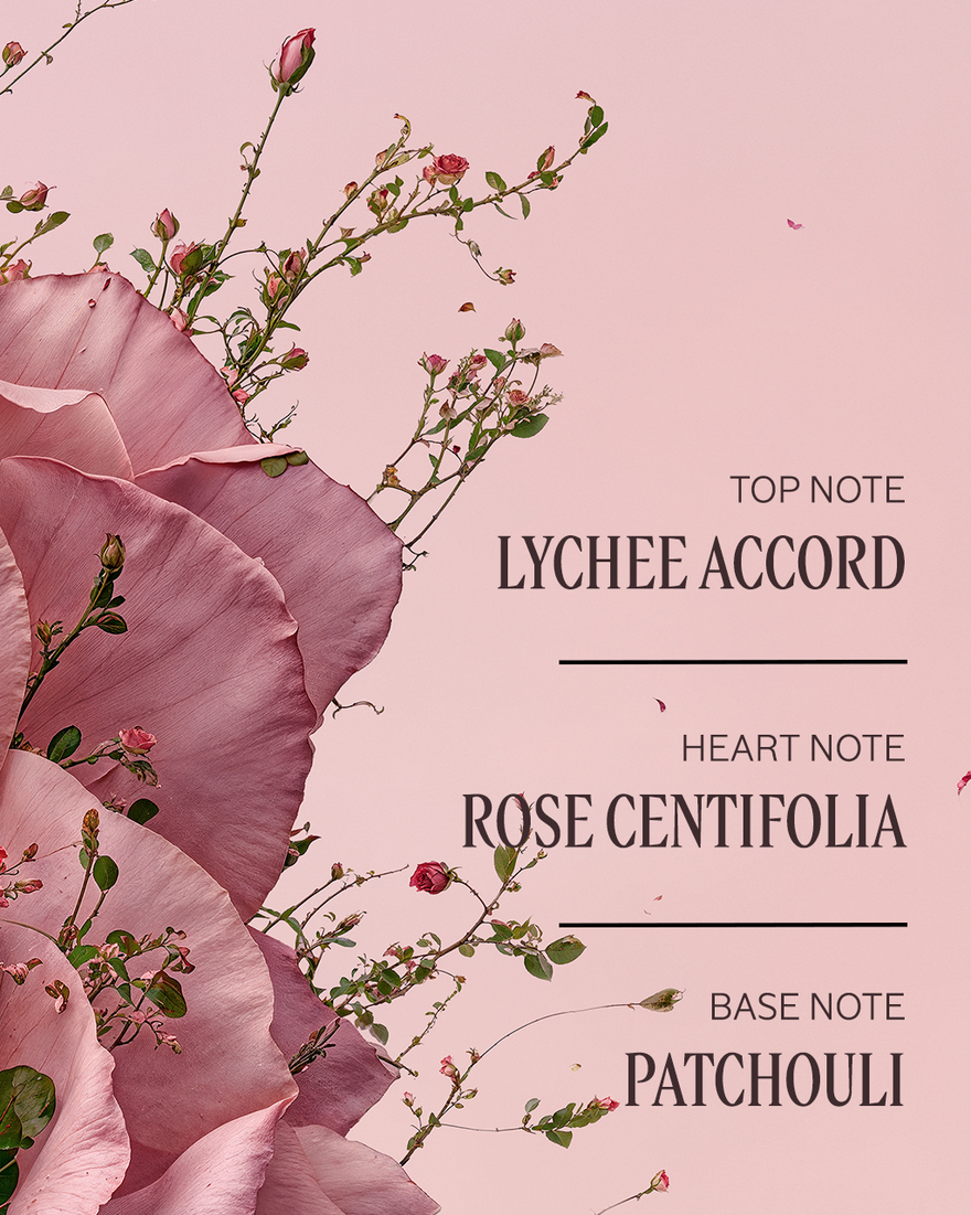 image 2/6 de Lotion pour le corps parfumée Rose, , CARECT