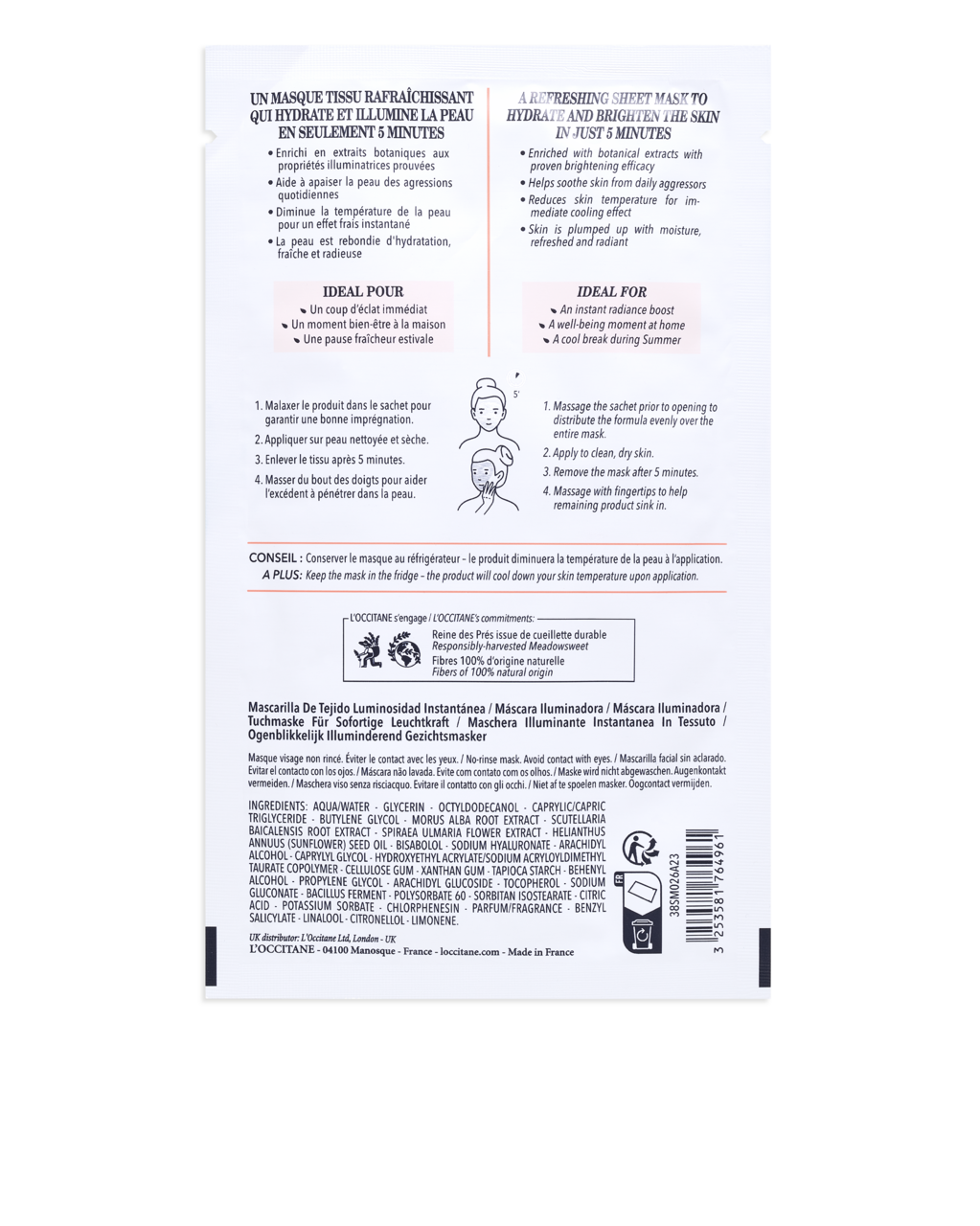 Instant Illuminating Sheet Mask