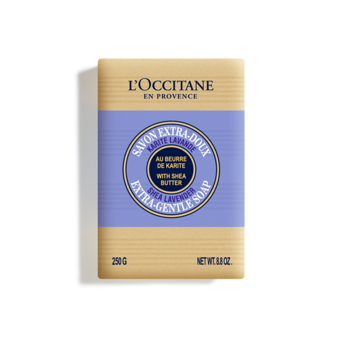 Shea Lavender Extra-Gentle Soap | Body & Bath 8.8 oz | L'Occitane