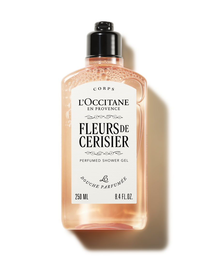 view 1/6 of Fleurs de Cerisier (Formerly Cherry Blossom) Perfumed Shower Gel, , USRECT