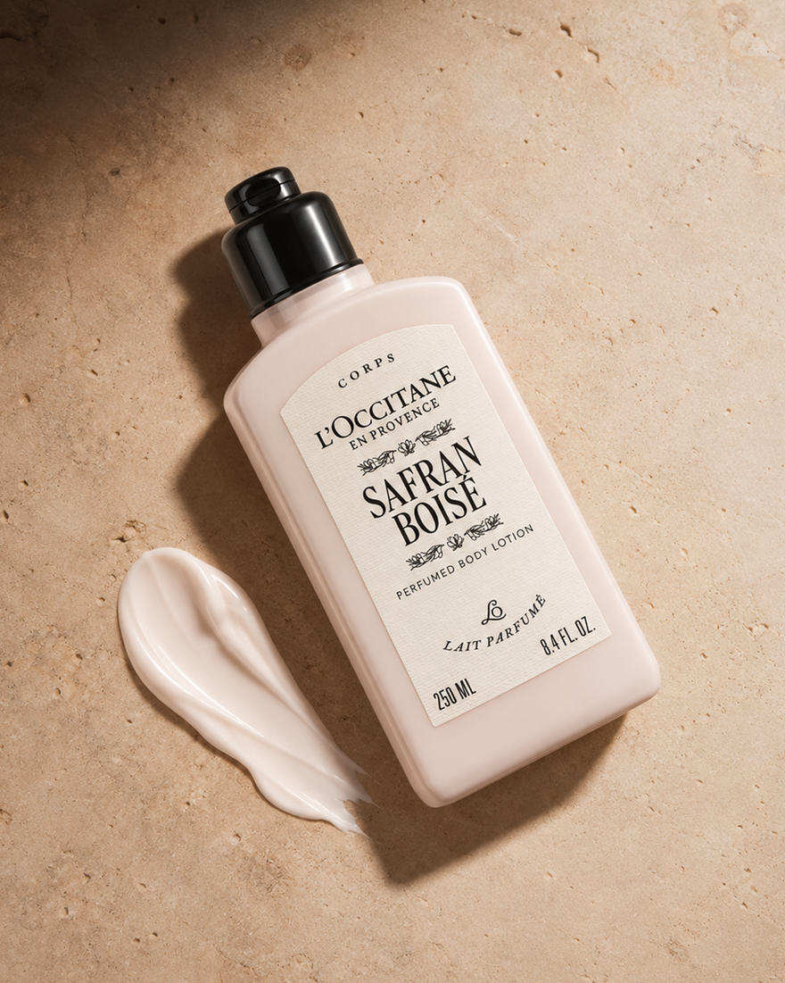view 2/8 of Safran Bois&eacute; Perfumed Body Lotion, , CARECT
