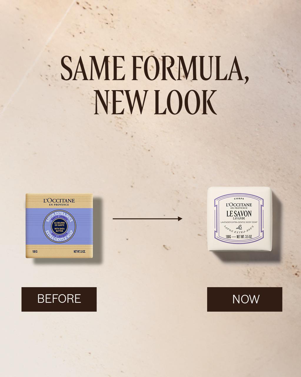 Le Savon Shea Lavender Extra-Gentle Body Soap