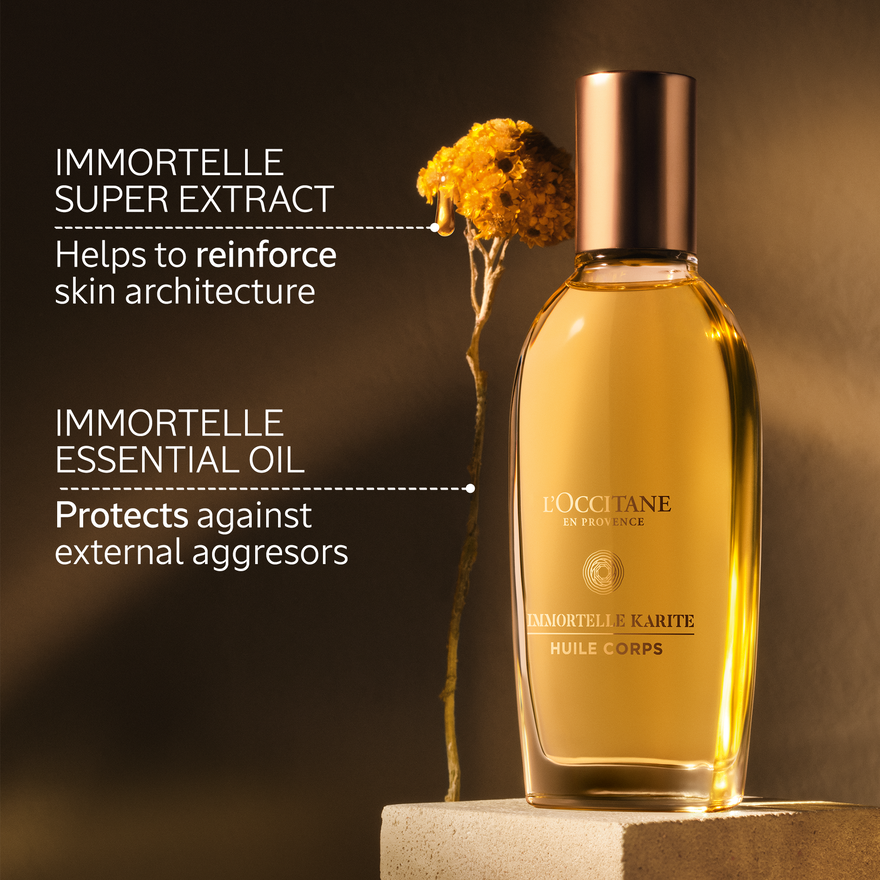 view 3/7 of Immortelle Shea Body Oil, , USRECT
