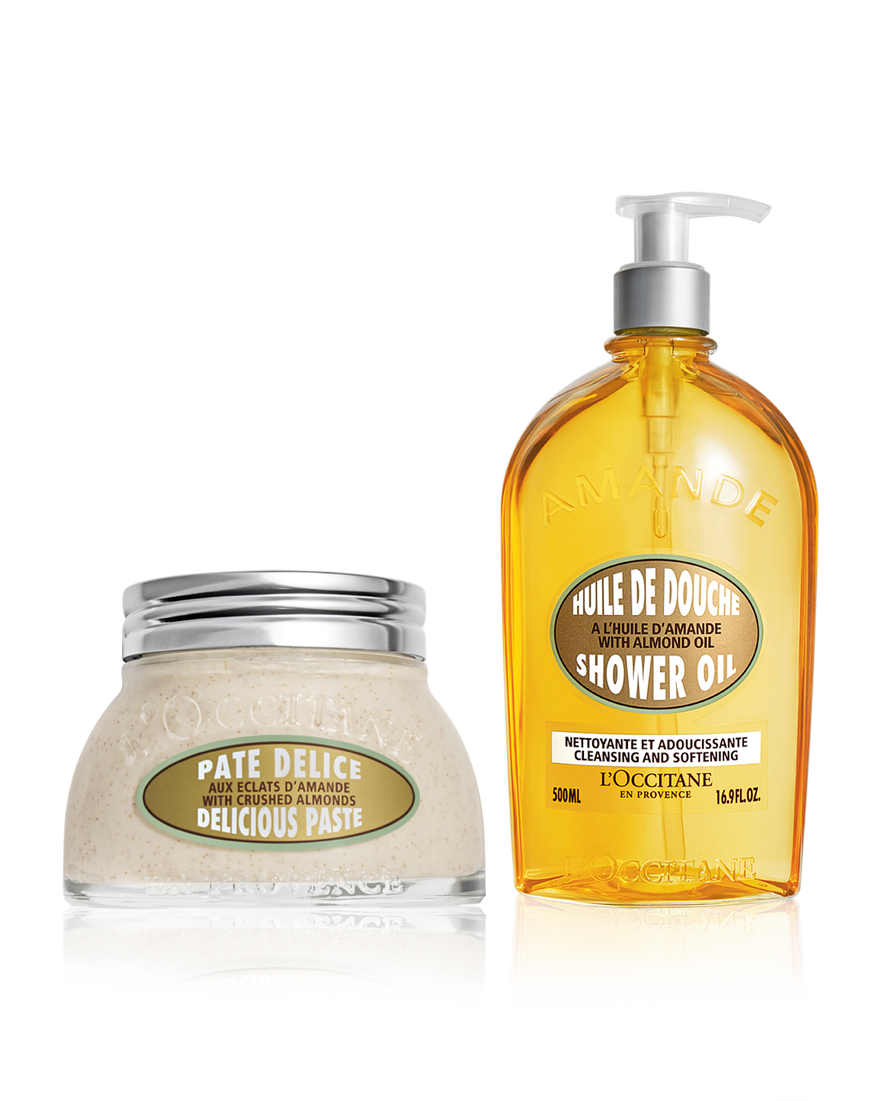 view 1/1 of Almond Shower Scrub Duo, , USRECT