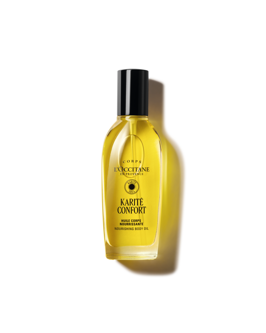 Karit&eacute; Confort Nourishing Body Oil 100 ml | L&rsquo;Occitane en Provence