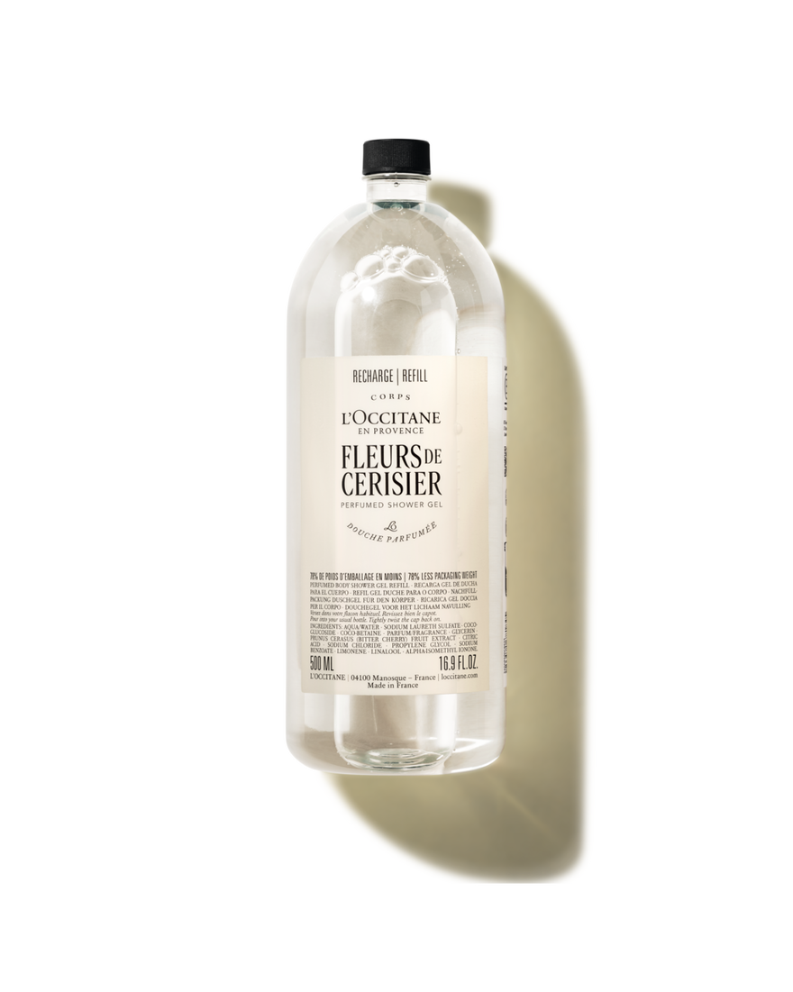 view 1/6 of Fleurs de Cerisier (Formerly Cherry Blossom) Perfumed Shower Gel Refill, , CARECT