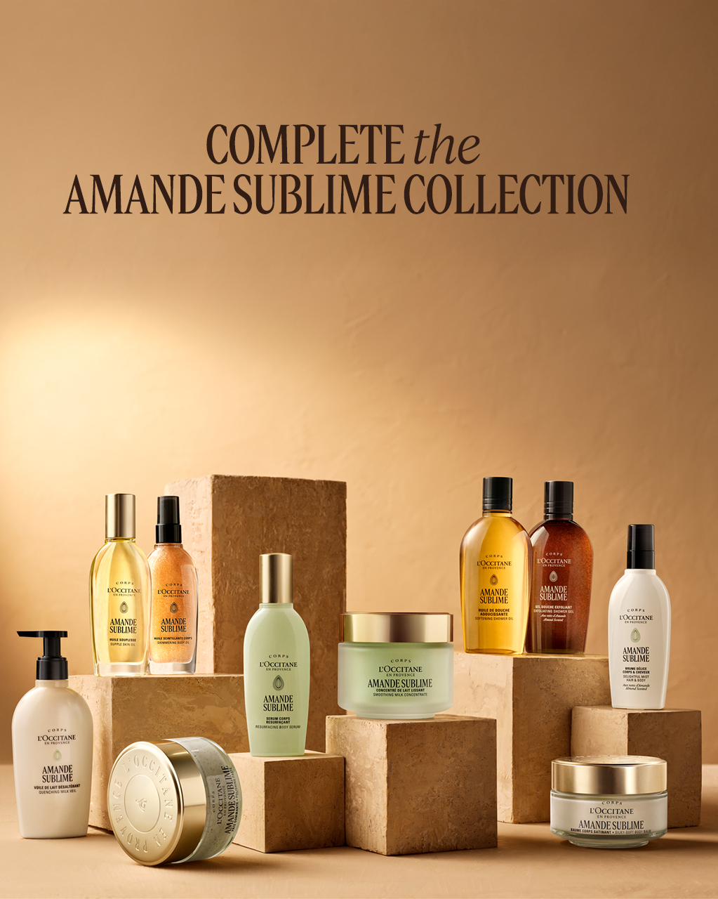 Amande Exfoliating Shower Scrub