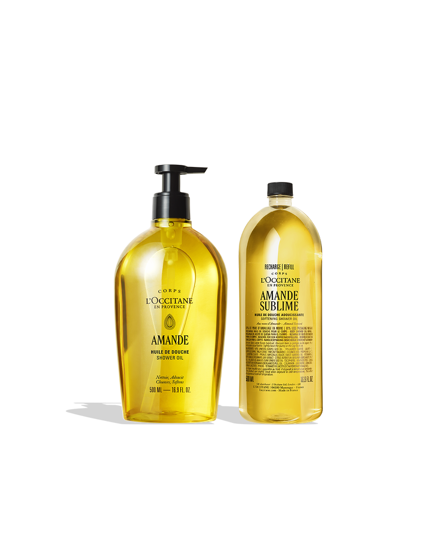 ロクシタン　アーモンドシャワーデュオ Amande Sublime Shower Oil Duo | L'Occitane en Provence
