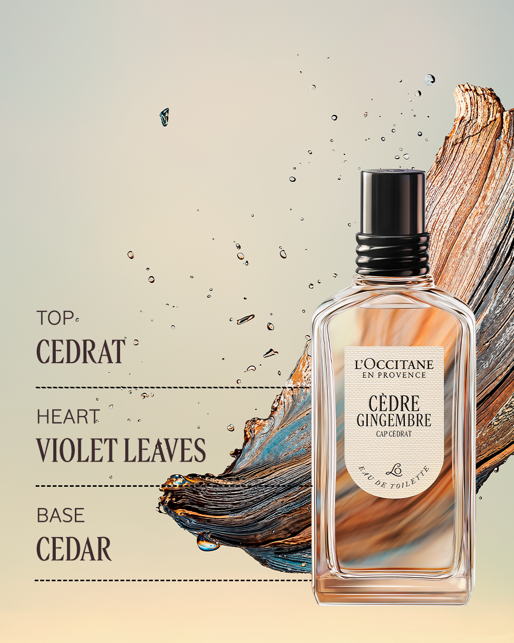 Cèdre Gingembre (Formerly Cap Cedrat)  Eau de Toilette