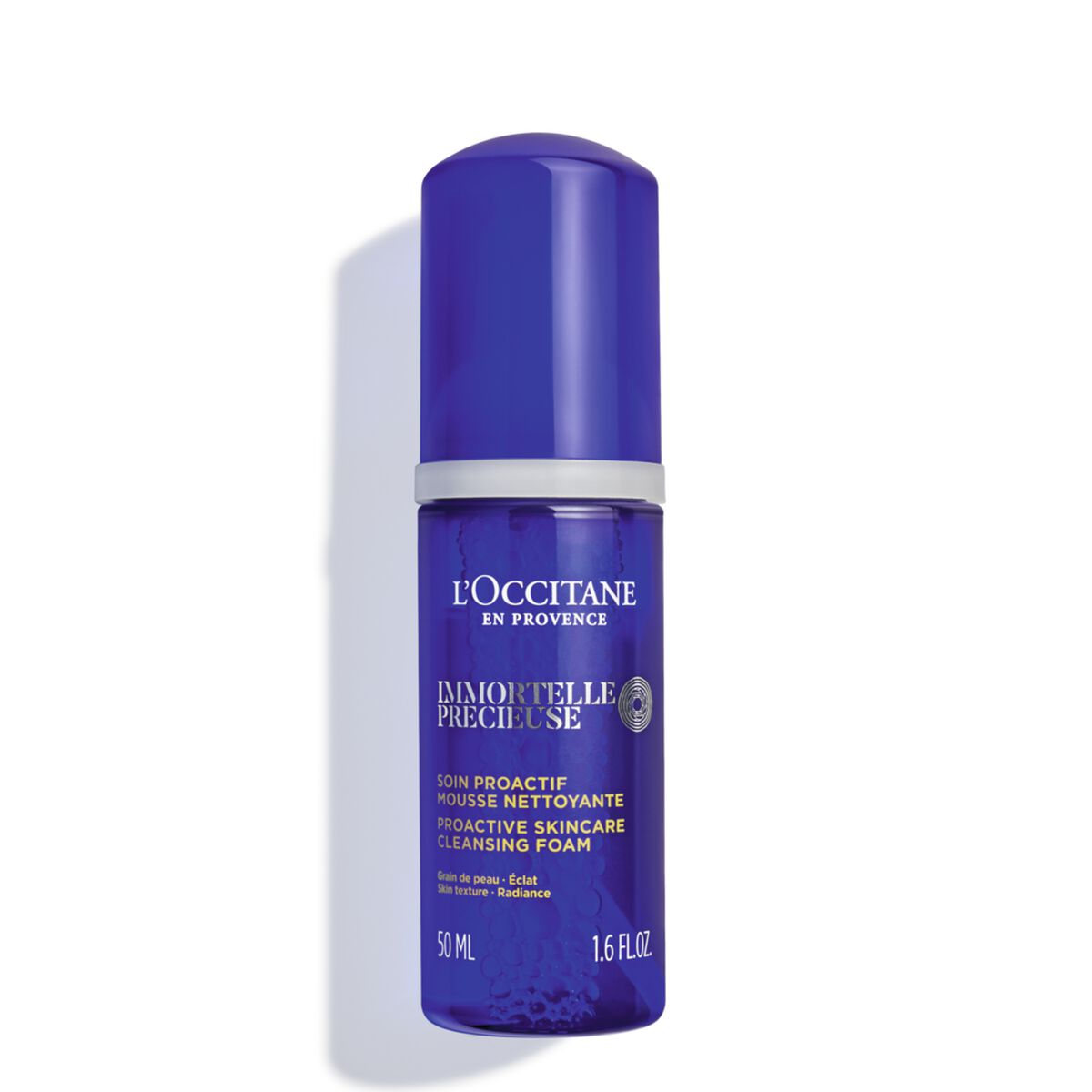 L'occitane Immortelle Precious Cleansing Foam 1.6 Fl oz In Transparent