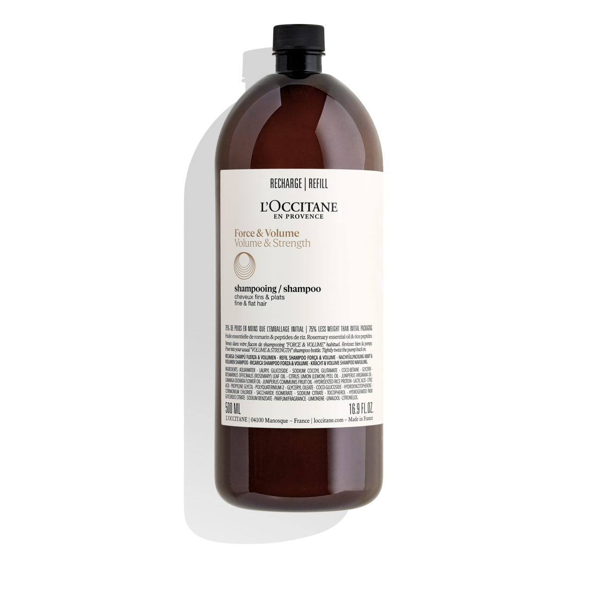 Volume & Strength Shampoo Refill Refill - 500 ml | L'Occitane en