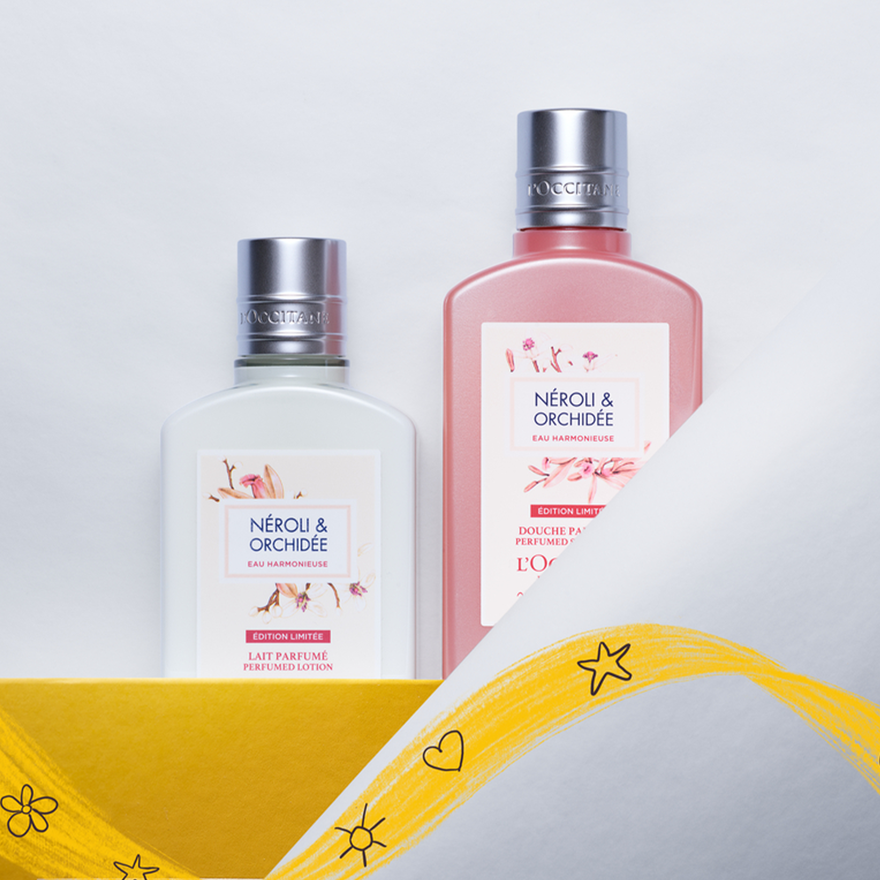 view 2/6 of Néroli & Orchidée Eau Harmonieuse Perfumed Shower Gel, , CARECT