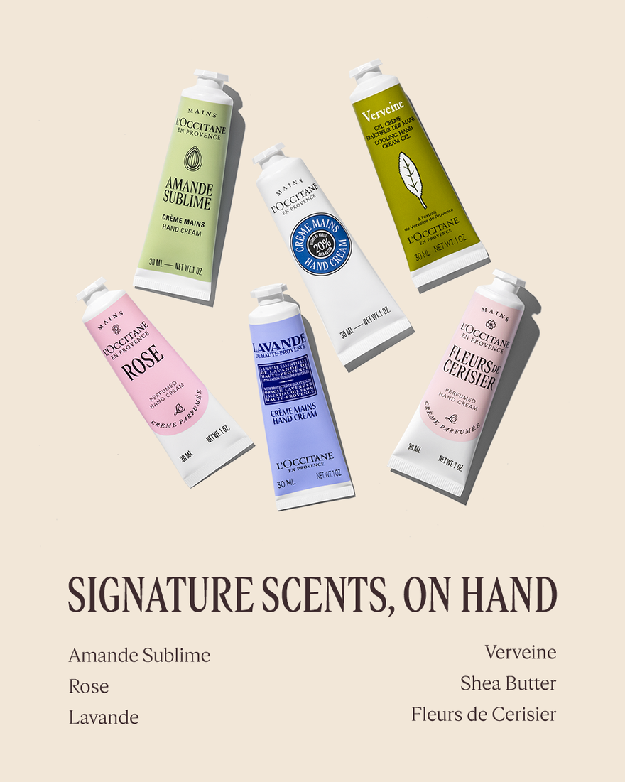 Hand Cream Gift Set Collection – Hand Cream Bouquet | L'Occitane
