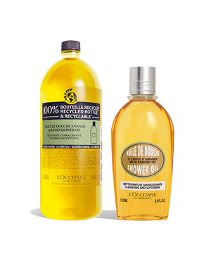 Almond Shower Oil Refill Duo | L&rsquo;Occitane en Provence