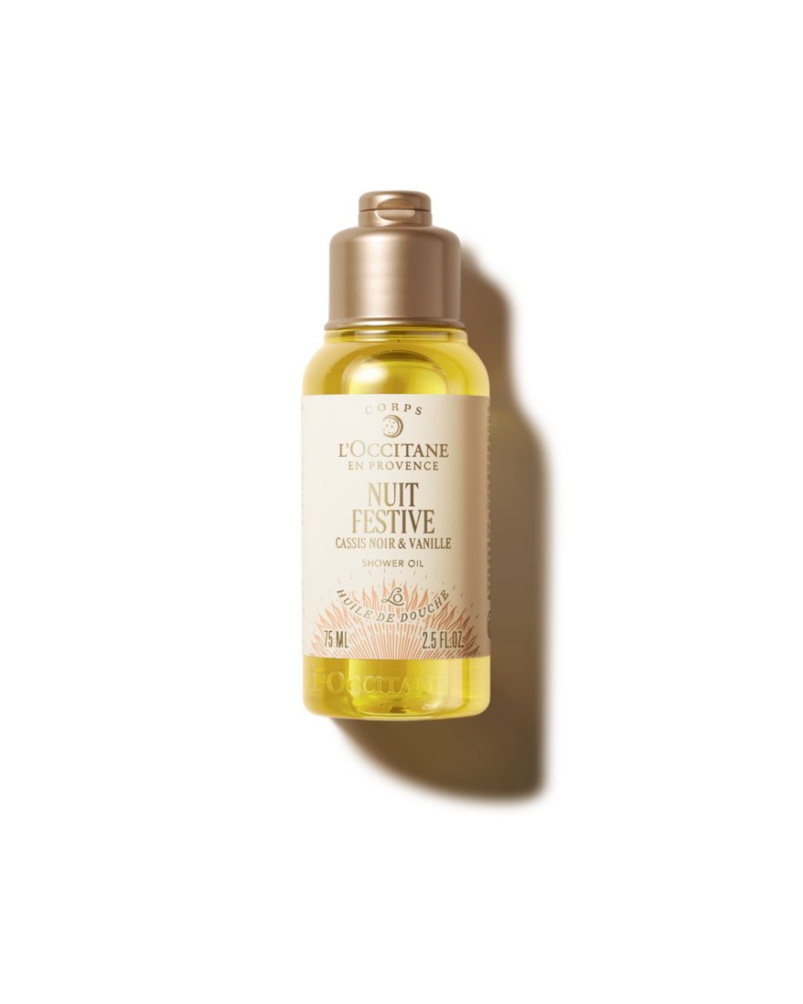 view 1/2 of Nuit Festive shower oil, , RECT